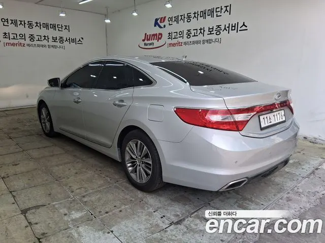 HYUNDAI GRANDEUR 2015 — 37 580 км, серебристый, Корея — под ключ — фото 5