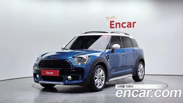 MINI COOPER D COUNTRYMAN 2018 — 57 143 км, синий, Корея — под ключ — фото 1