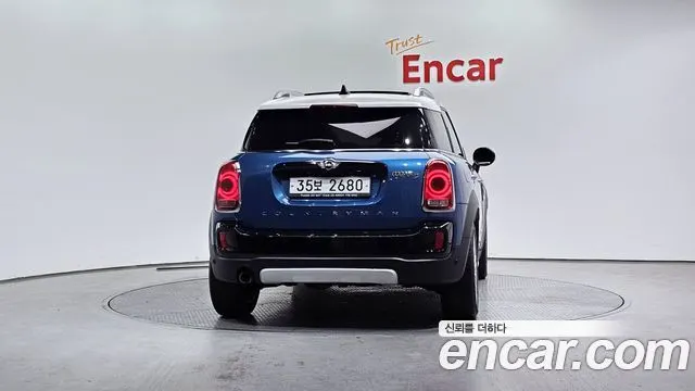 MINI COOPER D COUNTRYMAN 2018 — 57 143 км, синий, Корея — под ключ — фото 4