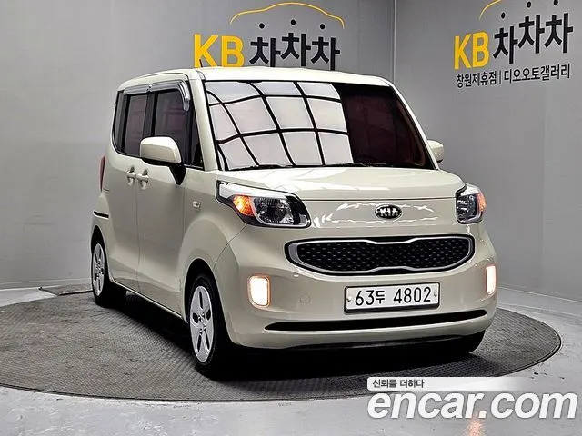 KIA RAY 2013 — 155 313 км, белый-перламутр, Корея — под ключ — фото 2