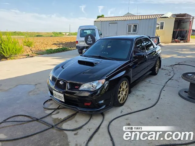 SUBARU IMPREZA 2006 — 100 652 км, чёрный, Корея — под ключ — фото 3