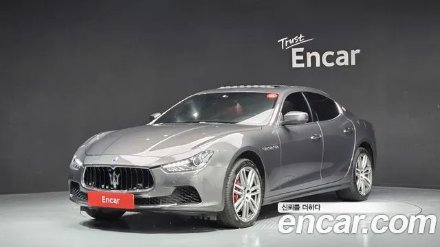 MASERATI GHIBLI — из Кореи под ключ