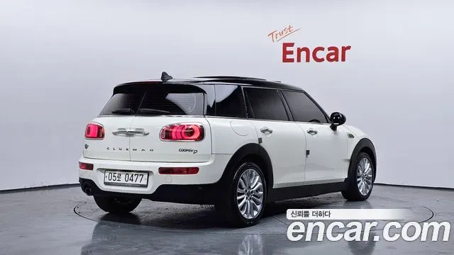 MINI COOPER D CLUBMAN 2016 — 109 407 км, белый-перламутр, Корея — под ключ — фото 2