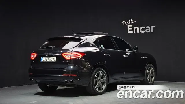 MASERATI LEVANTE 2019 — 88 649 км, чёрный, Корея — под ключ — фото 2