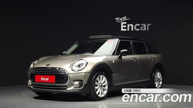 MINI COOPER D CLUBMAN 2016 — 153 728 км, светло-золотистый, Корея — под ключ — фото 1