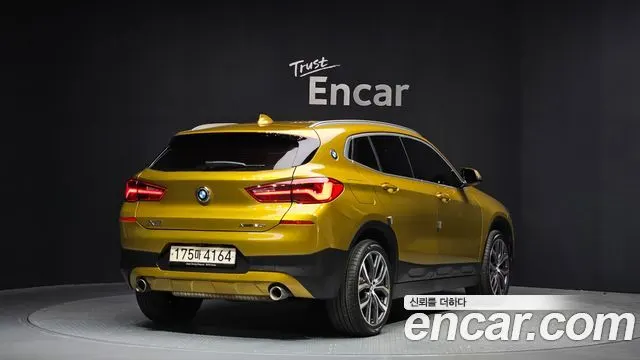 BMW X2 2020 — 57 544 км, золотистый, Корея — под ключ — фото 2