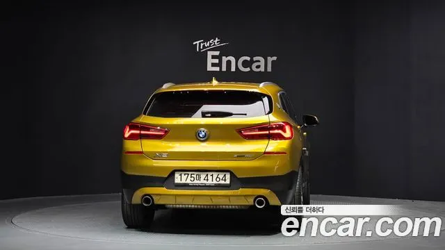 BMW X2 2020 — 57 544 км, золотистый, Корея — под ключ — фото 4