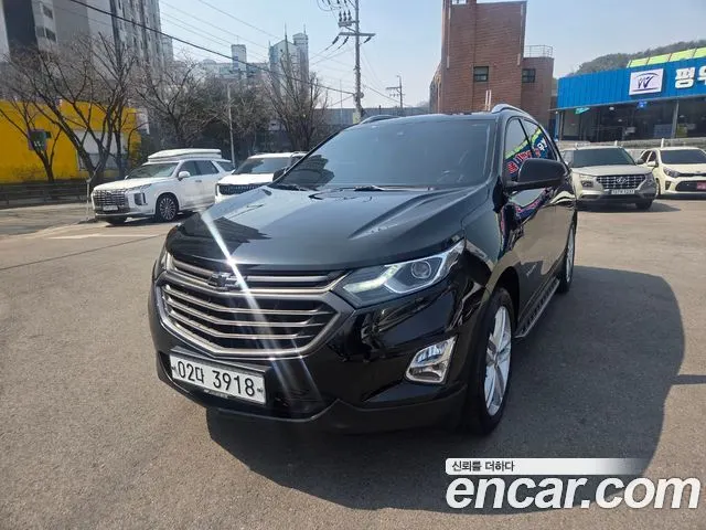 CHEVROLET EQUINOX 2019 — 72 435 км, чёрный, Корея — под ключ — фото 1