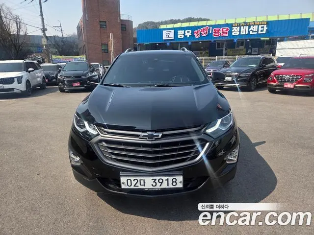 CHEVROLET EQUINOX 2019 — 72 435 км, чёрный, Корея — под ключ — фото 2