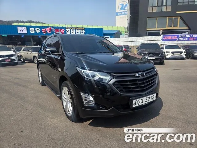CHEVROLET EQUINOX 2019 — 72 435 км, чёрный, Корея — под ключ — фото 3