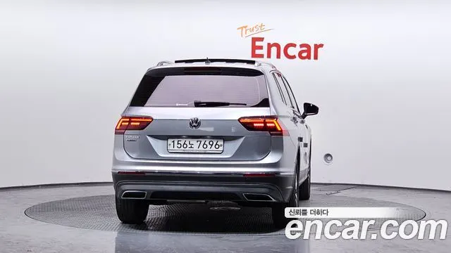 VOLKSWAGEN TIGUAN ALLSPACE 2020 — 70 007 км, серебристый, Корея — под ключ — фото 4