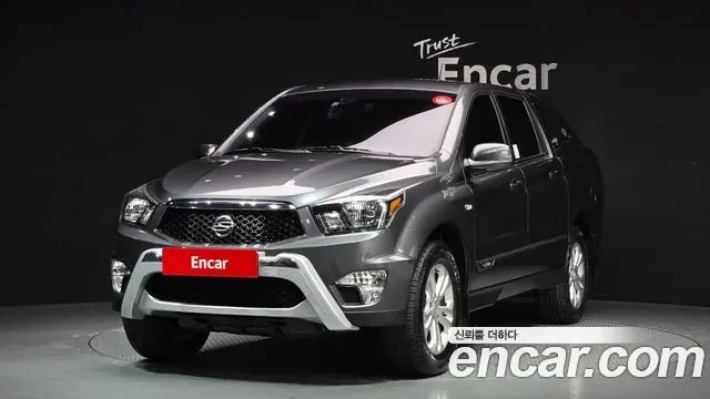 KGM KORANDO SPORTS 2016 — 57 214 км, серый, Корея — под ключ — фото 12