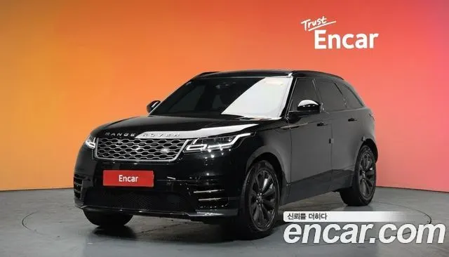LAND ROVER RANGE ROVER VELAR 2019 — 62 491 км, чёрный, Корея — под ключ — фото 2