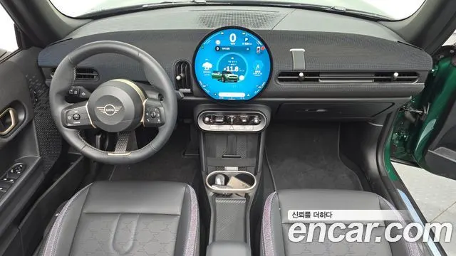 MINI COOPER C CONVERTIBLE 2025 — 4 141 км, тёмно-зелёный, Корея — под ключ — фото 7