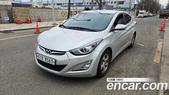 HYUNDAI AVANTE 2015 — 158 707 км, серебристый, Корея — под ключ — фото 3