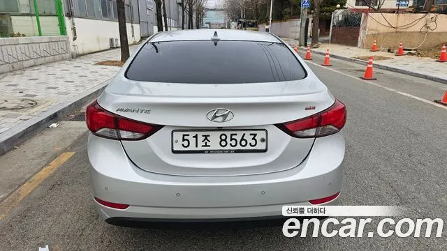 HYUNDAI AVANTE 2015 — 158 707 км, серебристый, Корея — под ключ — фото 5