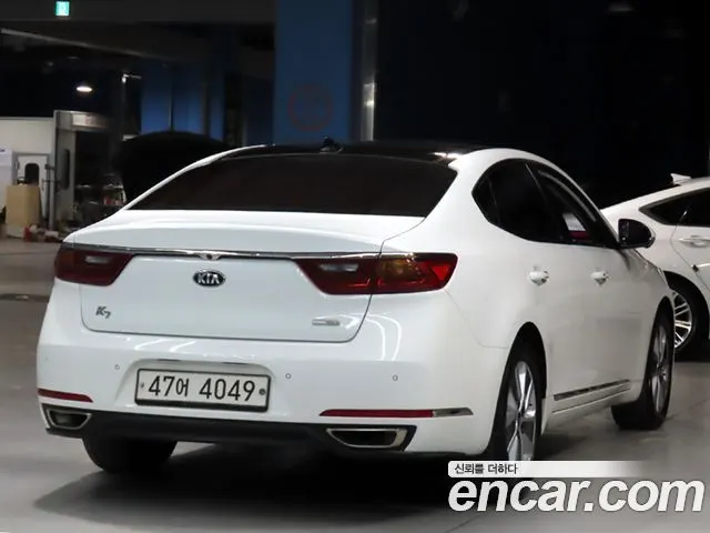 KIA K7 HYBRID 2017 — 98 955 км, белый, Корея — под ключ — фото 5