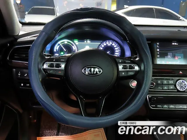 KIA K7 HYBRID 2017 — 98 955 км, белый, Корея — под ключ — фото 9