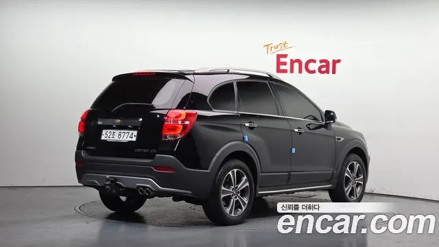 CHEVROLET CAPTIVA 2017 — 117 306 км, чёрный, Корея — под ключ — фото 2