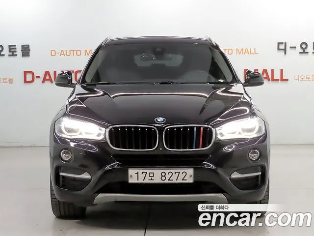 BMW X6 2015 — 182 122 км, чёрный, Корея — под ключ — фото 3