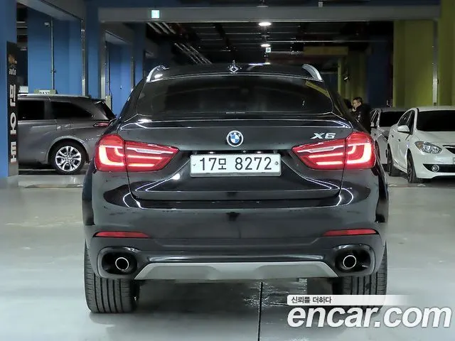 BMW X6 2015 — 182 122 км, чёрный, Корея — под ключ — фото 4