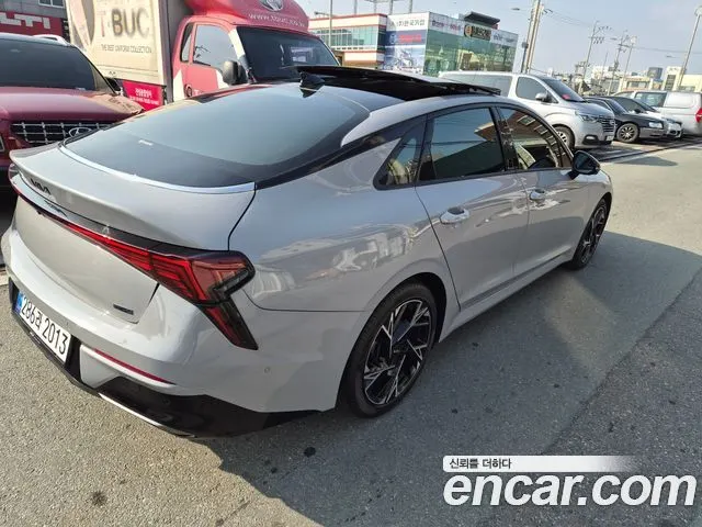 KIA K5 HYBRID 2024 — 23 350 км, серебристо-серый, Корея — под ключ — фото 4