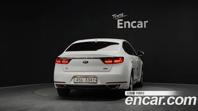 KIA K7 HYBRID 2017 — 93 021 км, белый, Корея — под ключ — фото 4