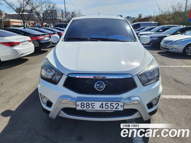 KGM KORANDO SPORTS 2016 — 114 000 км, белый, Корея — под ключ — фото 3