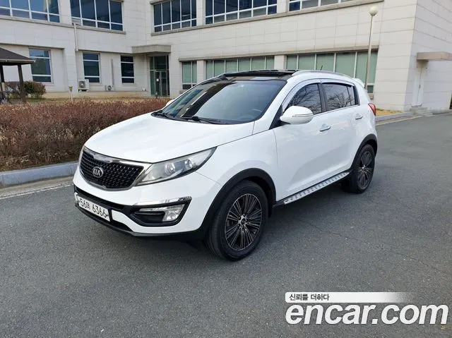 KIA SPORTAGE R 2014 — 55 000 км, белый, Корея — под ключ — фото 12