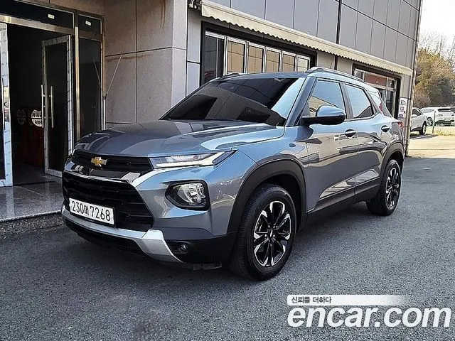 CHEVROLET TRAILBLAZER 2021 — 72 835 км, серый, Корея — под ключ — фото 1