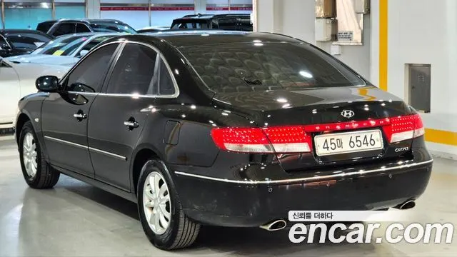 HYUNDAI GRANDEUR NEW LUXURY 2009 — 113 500 км, чёрный, Корея — под ключ — фото 4
