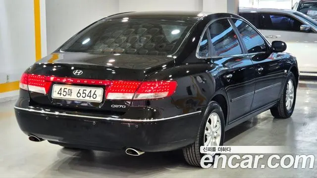 HYUNDAI GRANDEUR NEW LUXURY 2009 — 113 500 км, чёрный, Корея — под ключ — фото 6