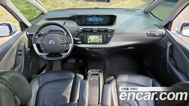 CITROEN GRAND C4 PICASSO 2017 — 144 718 км, белый, Корея — под ключ — фото 7