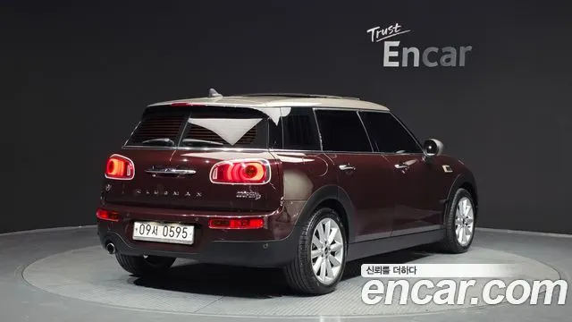 MINI COOPER D CLUBMAN 2016 — 128 768 км, бордовый, Корея — под ключ — фото 2
