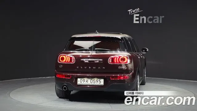 MINI COOPER D CLUBMAN 2016 — 128 768 км, бордовый, Корея — под ключ — фото 4