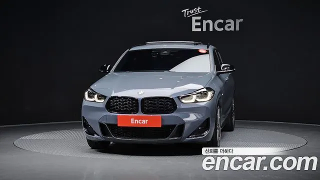 BMW X2 2022 — 39 392 км, светло-серебристый, Корея — под ключ — фото 3