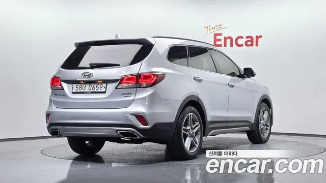 HYUNDAI MAXCRUZ 2017 — 154 557 км, серебристо-серый, Корея — под ключ — фото 1