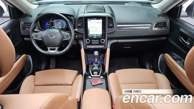 RENAULT KOREA QM6 2021 — 37 527 км, белый, Корея — под ключ — фото 7