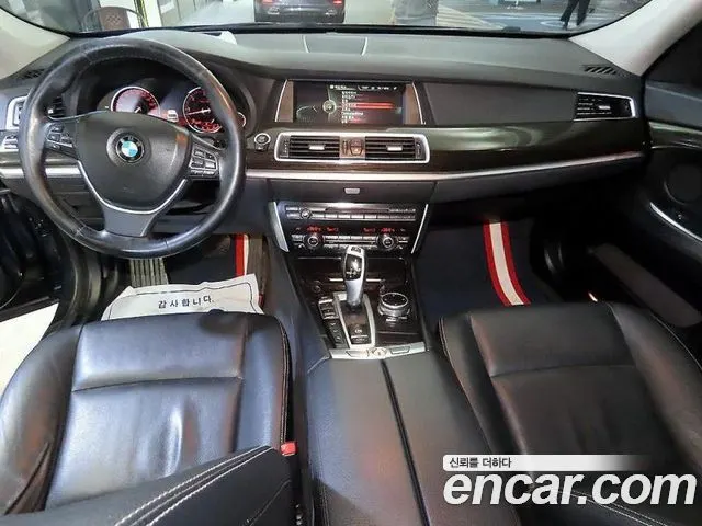 BMW 5 SERIES GT 2014 — 183 640 км, синий, Корея — под ключ — фото 7