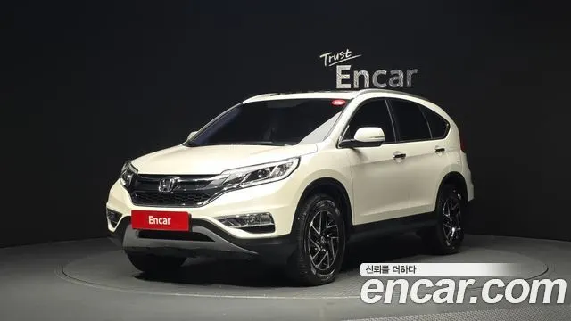 HONDA NEW CR-V 2016 — 33 583 км, белый, Корея — под ключ — фото 1