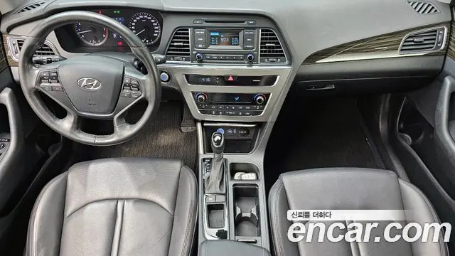 HYUNDAI SONATA 2015 — 94 943 км, светло-серебристый, Корея — под ключ — фото 7