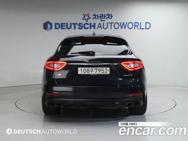 MASERATI LEVANTE 2019 — 77 748 км, чёрный, Корея — под ключ — фото 6