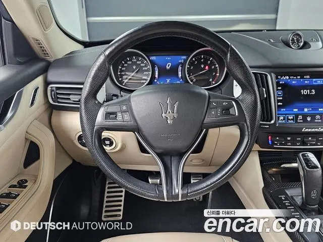 MASERATI LEVANTE 2019 — 77 748 км, чёрный, Корея — под ключ — фото 9