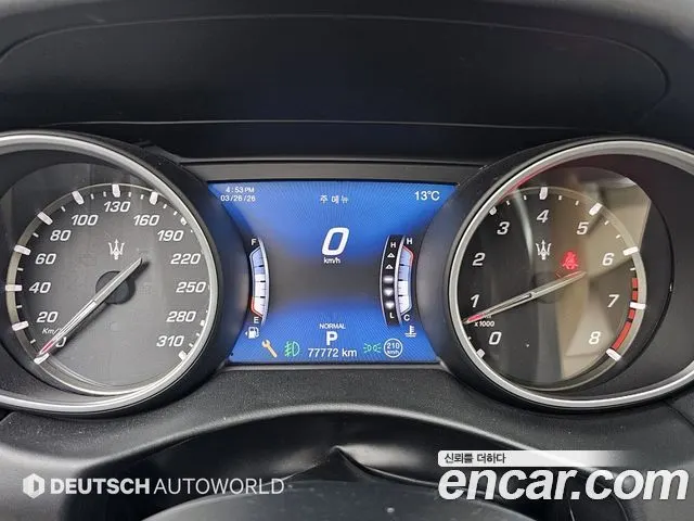 MASERATI LEVANTE 2019 — 77 748 км, чёрный, Корея — под ключ — фото 10