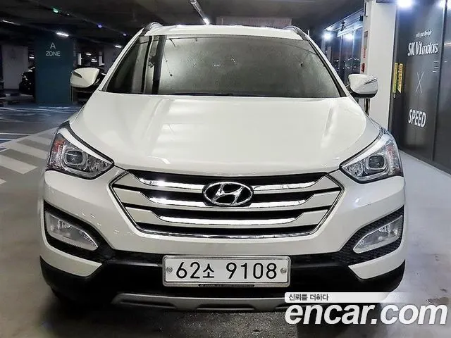 HYUNDAI SANTA FE 2014 — 177 732 км, белый-перламутр, Корея — под ключ — фото 2