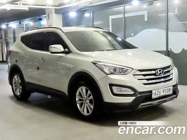HYUNDAI SANTA FE 2014 — 177 732 км, белый-перламутр, Корея — под ключ — фото 11