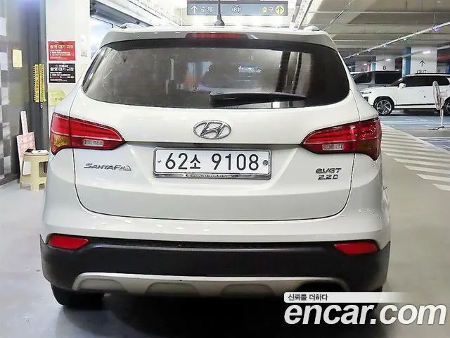 HYUNDAI SANTA FE 2014 — 177 732 км, белый-перламутр, Корея — под ключ — фото 5