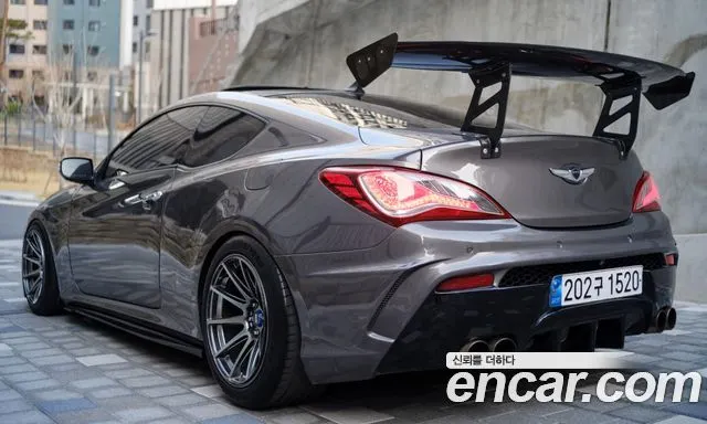 HYUNDAI GENESIS COUPE 2012 — 173 262 км, серый, Корея — под ключ — фото 2