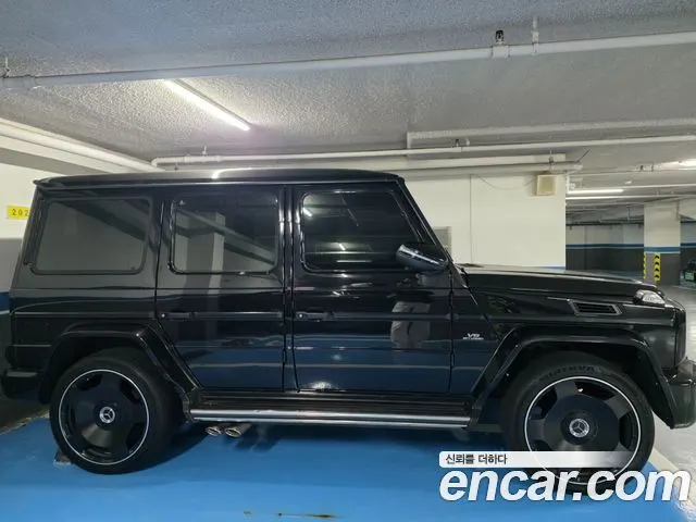 MERCEDES-BENZ G-CLASS W463 2014 — 189 000 км, чёрный, Корея — под ключ — фото 2