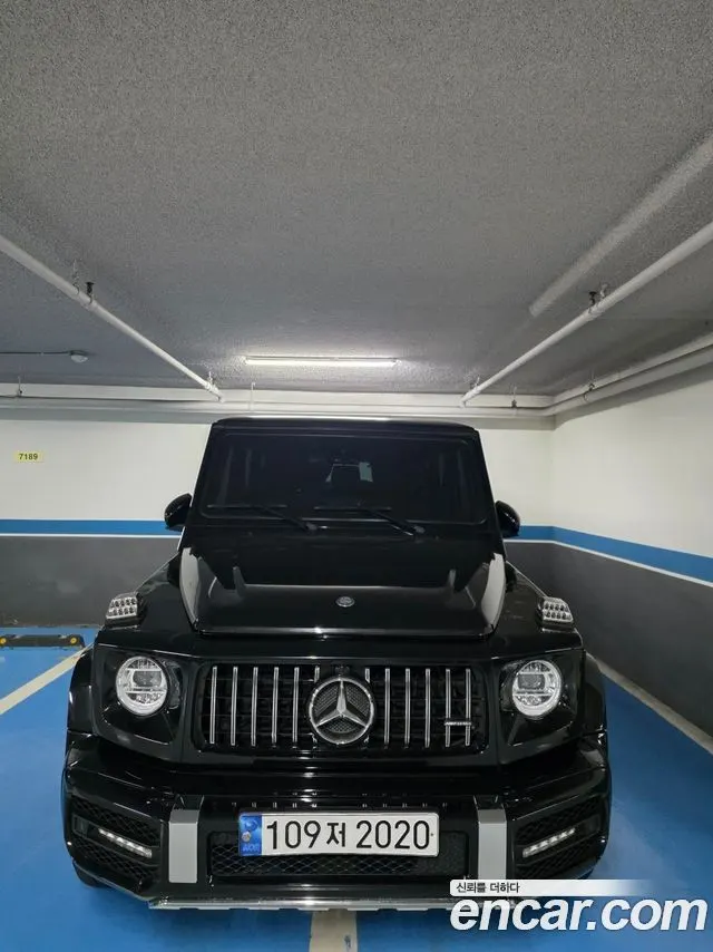 MERCEDES-BENZ G-CLASS W463 2014 — 189 000 км, чёрный, Корея — под ключ — фото 3